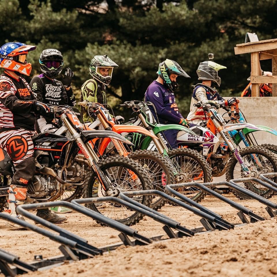 Line of MX Riders